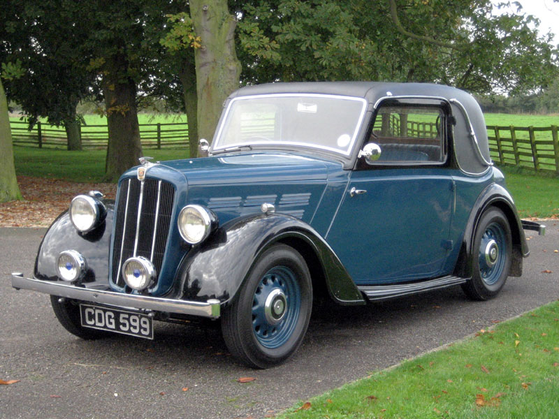 MORRIS 　SPECIAL 1938 Morris 10/4 Series III Special Coupe - HandH