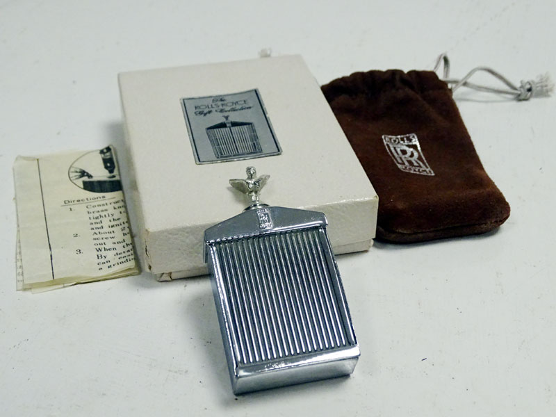 rolls royce cigarette lighter Cigar Cutter and File:Vintage Rolls Royce Silver Plated