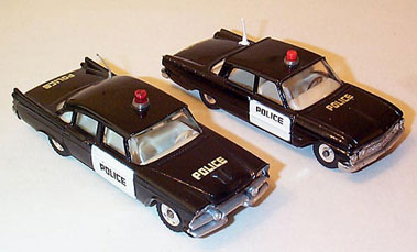 Dinky Toys 2 x Unboxed #258 American Police Cars - HandH